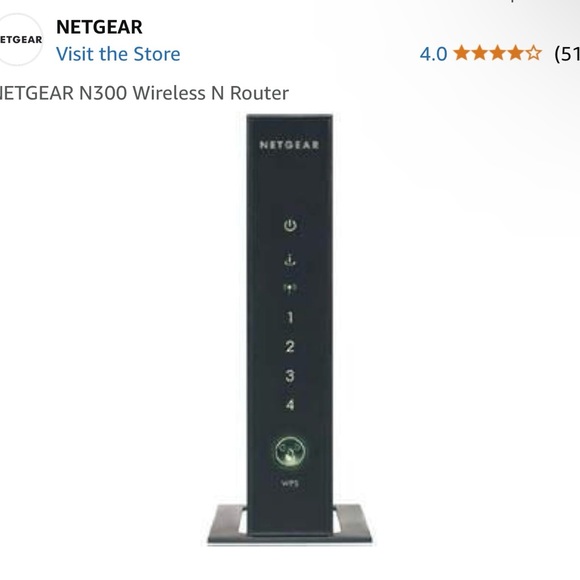 NIB Netgear N300 Wireless Router - Picture 2 of 8